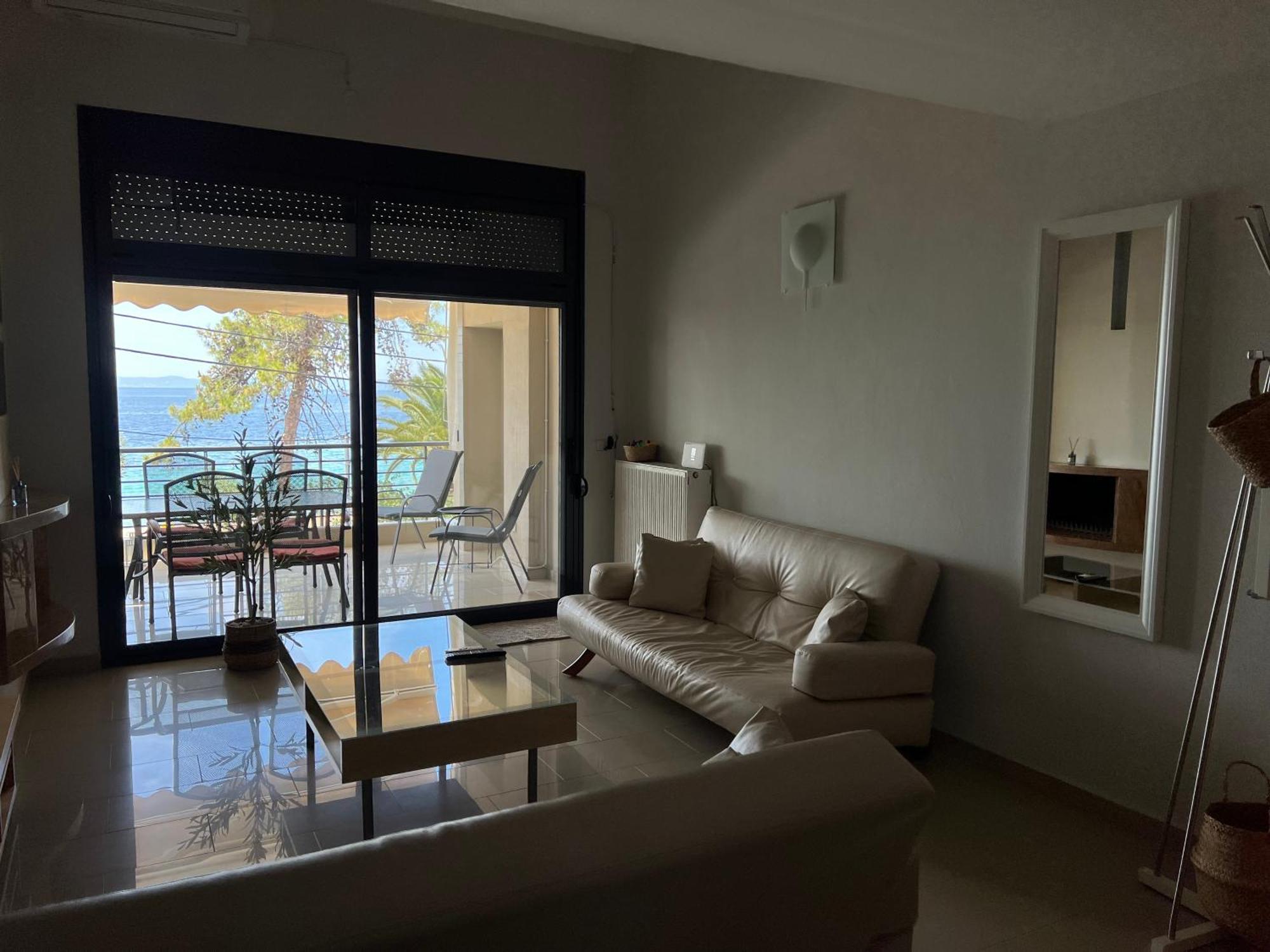 Two-Storey Beachfront Maisonette Torone Exterior foto